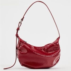 Zara Ruched Shoulder Bag
